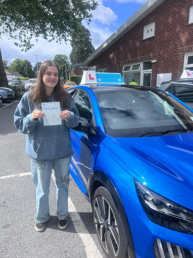 Support Driving School learner pass 1